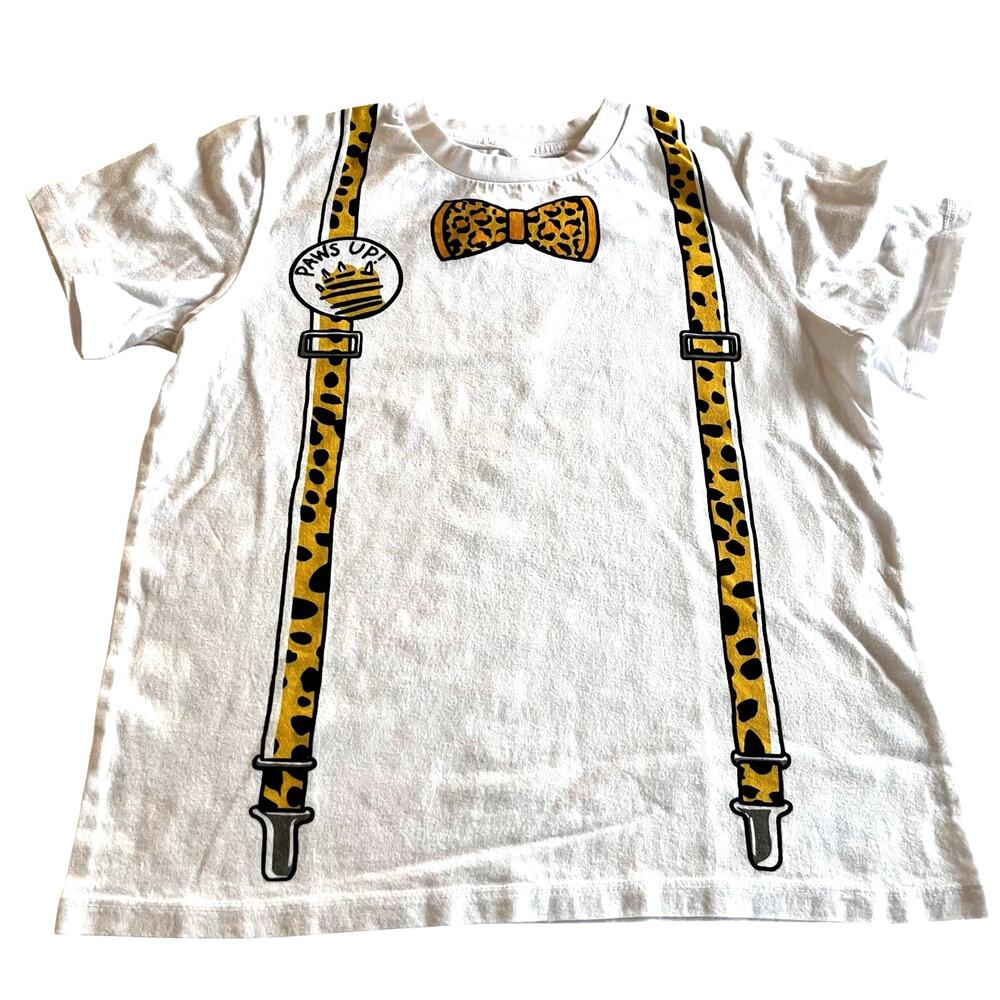 Stella Mccartney Boys Short Sleeve CAT BOW TEE size 8